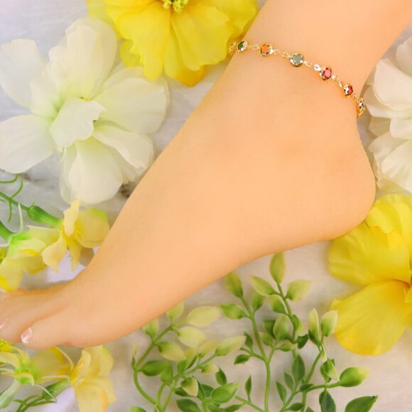 "New Beautiful Design Anklet for Women/Girls, Gift, A518 - Picture 4 of 10